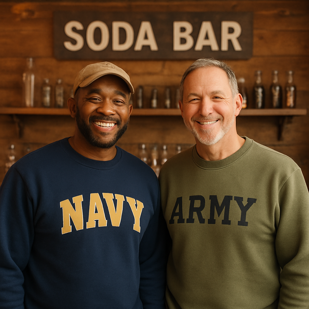 The veteran-owned Wild Bill's team behind the soda bar